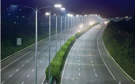 明惠朗LED路燈展示效果